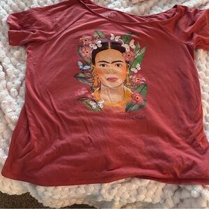 Torrid off the shoulder graphic tee